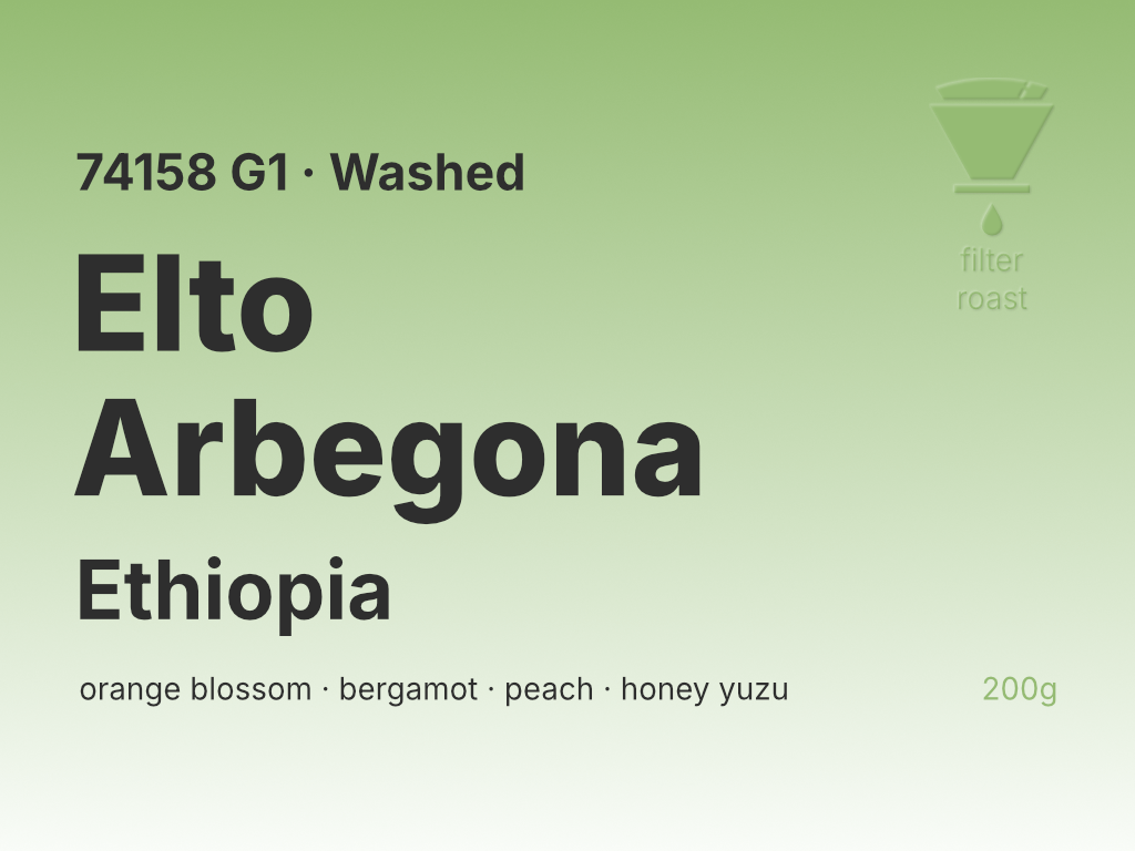 Photo of Ethiopia Elto Arbegona 74158 G1 (W)