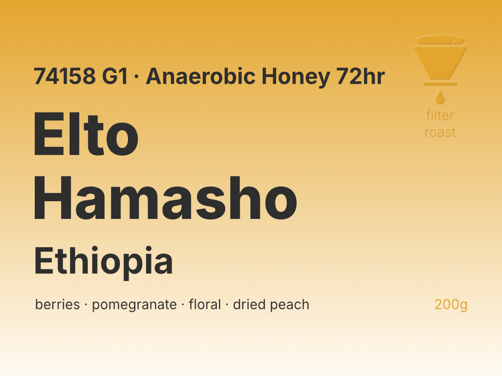 Photo of Ethiopia Elto Hamasho 74158 G1 (A.H.)